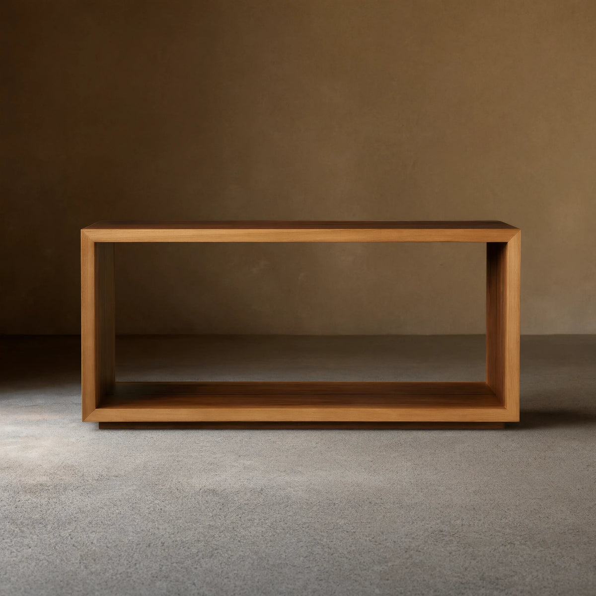 Mihaela Solid Wood Entrance Console Table Hand-Finished Hallway Entryway Table