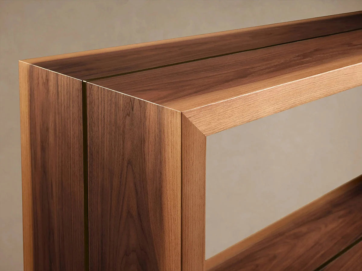 Mihaela Solid Wood Entrance Console Table Hand-Finished Hallway Entryway Table