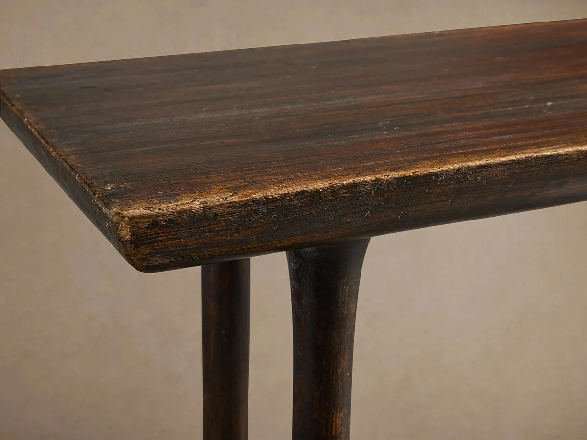 Yasu Pine Entrance Console Table Wood Hallway Entryway Table