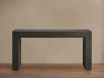 Sullivan Rural Entrance Console Table Reclaimed Oak Hallway Entryway Table