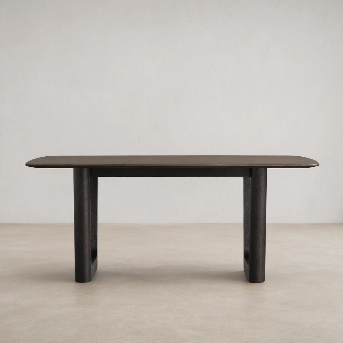 Saint Germain Wood Rectangle Dining Table With Rennes Base