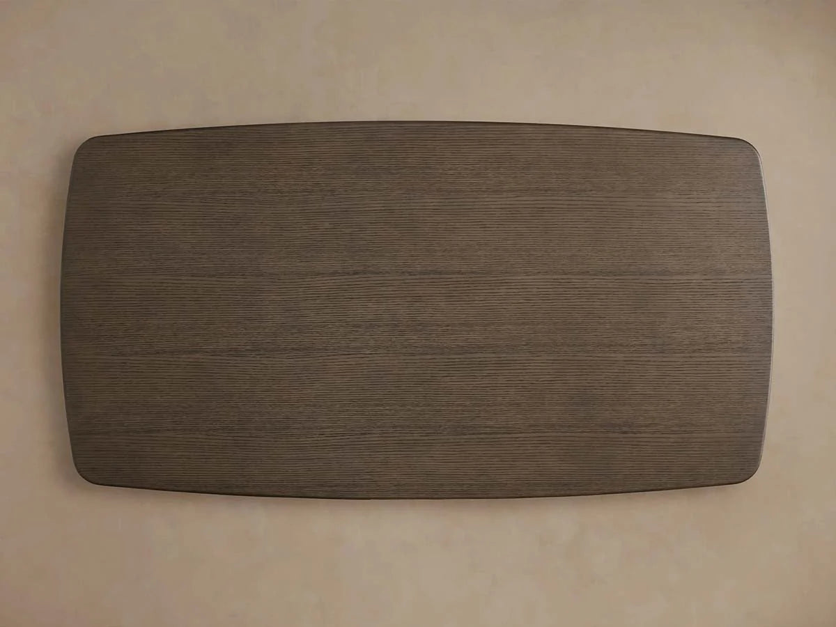 Saint Germain Wood Rectangle Dining Table With Rennes Base