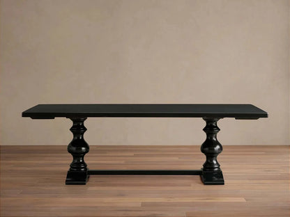 Tuscany Wood Extension Dining Table Oval Poplar Dining Table