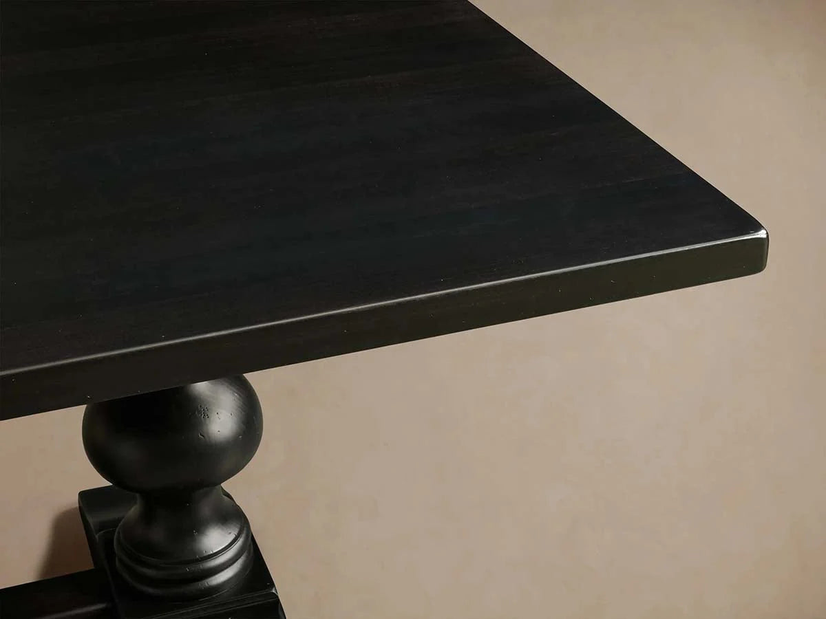 Tuscany Wood Extension Dining Table Oval Poplar Dining Table