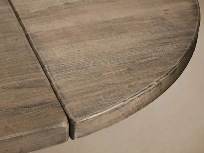 Tuscany Wood Extension Dining Table Oval Poplar Dining Table