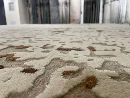 Wylie Hand-Knotted Area Rug Rectangular Washable Living Rooms Carpet