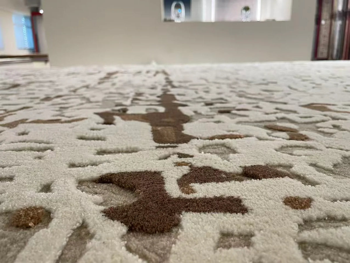 Wylie Hand-Knotted Area Rug Rectangular Washable Living Rooms Carpet