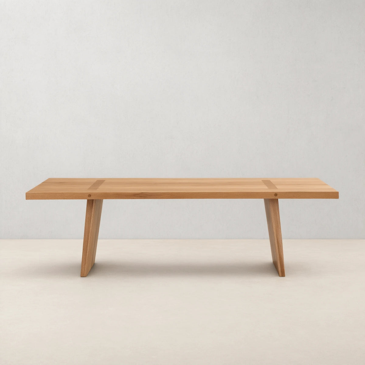 Panta Romanian Oak Dining Table Rectangle Wood Dining Table