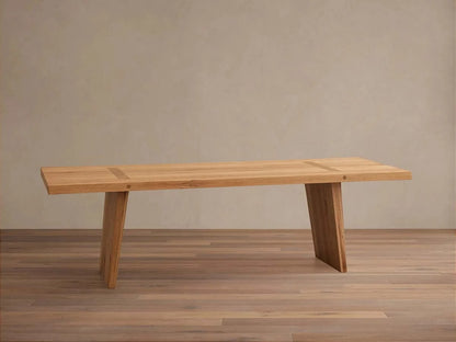 Panta Romanian Oak Dining Table Rectangle Wood Dining Table