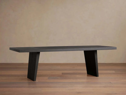 Panta Romanian Oak Dining Table Rectangle Wood Dining Table