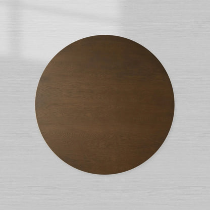 Perth Round Romanian Wood Dining Table