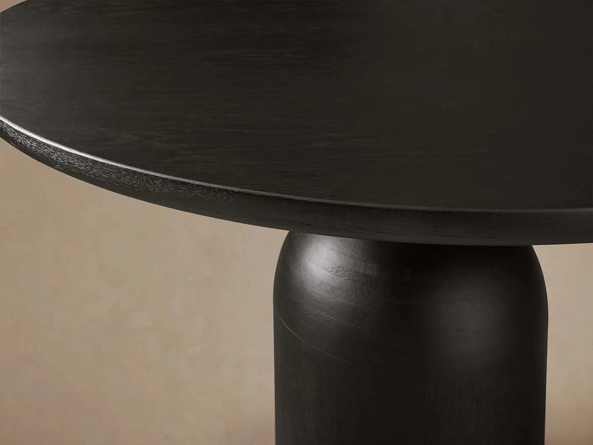 Perth Round Romanian Wood Dining Table