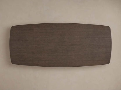Saint Germain Oak Wood Top Dining Table with Toulouse Base