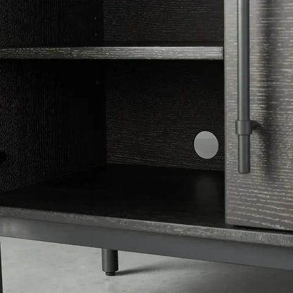 Sullivan Oak Wood Hall Chest Modern Rural Sideboards Entrance Cabinets