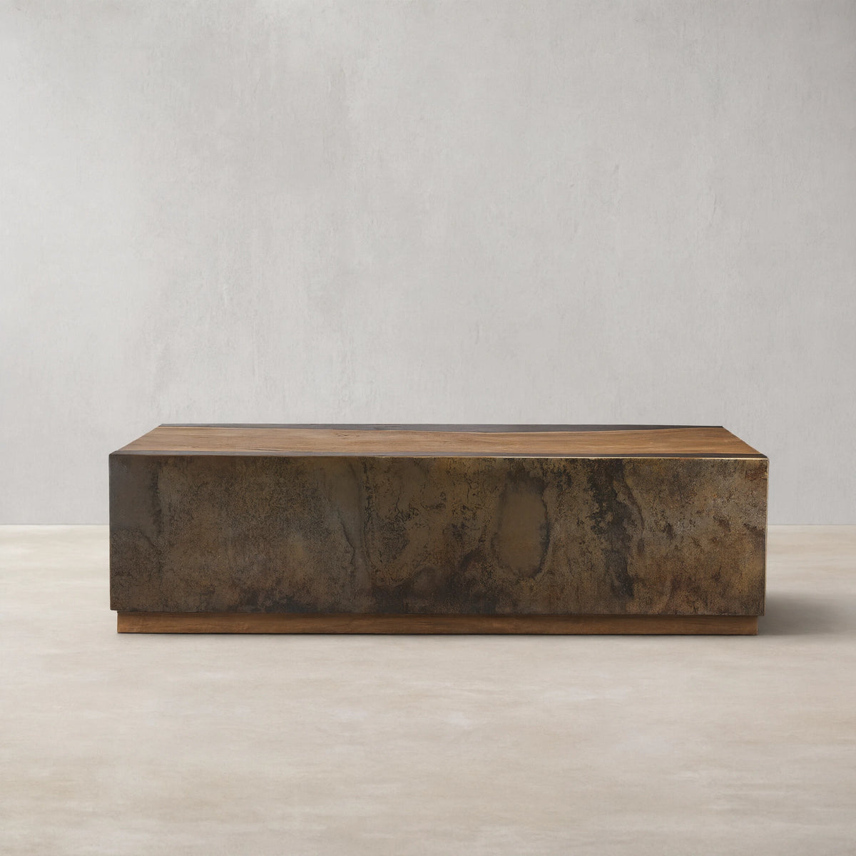 Acacius Yukas Wood Center Coffee Table Rectangular Tea Cocktail Table