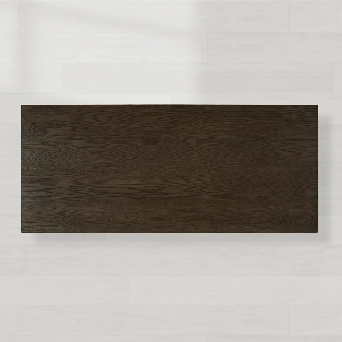 Sullivan Rectangular Storage Coffee Table Wood Center Cocktail Table Oak Tea Table with Drawers