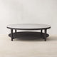 EBONY / white Carrara / 42"