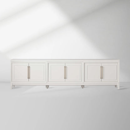 Rowan Entrance Storage Cabinet Wood TV Stand Unit Modern Sideboard with Doors