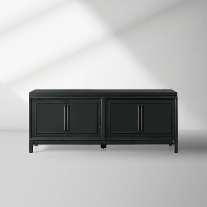 Rowan Modular Wood TV Stand Modern Sideboard Television Storage Unit with Wood Doors Entrance Cabinet