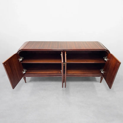 Frances Vintage Sideboard Mahogany buffet Storage Cabinet Wood Entryways Cabinet