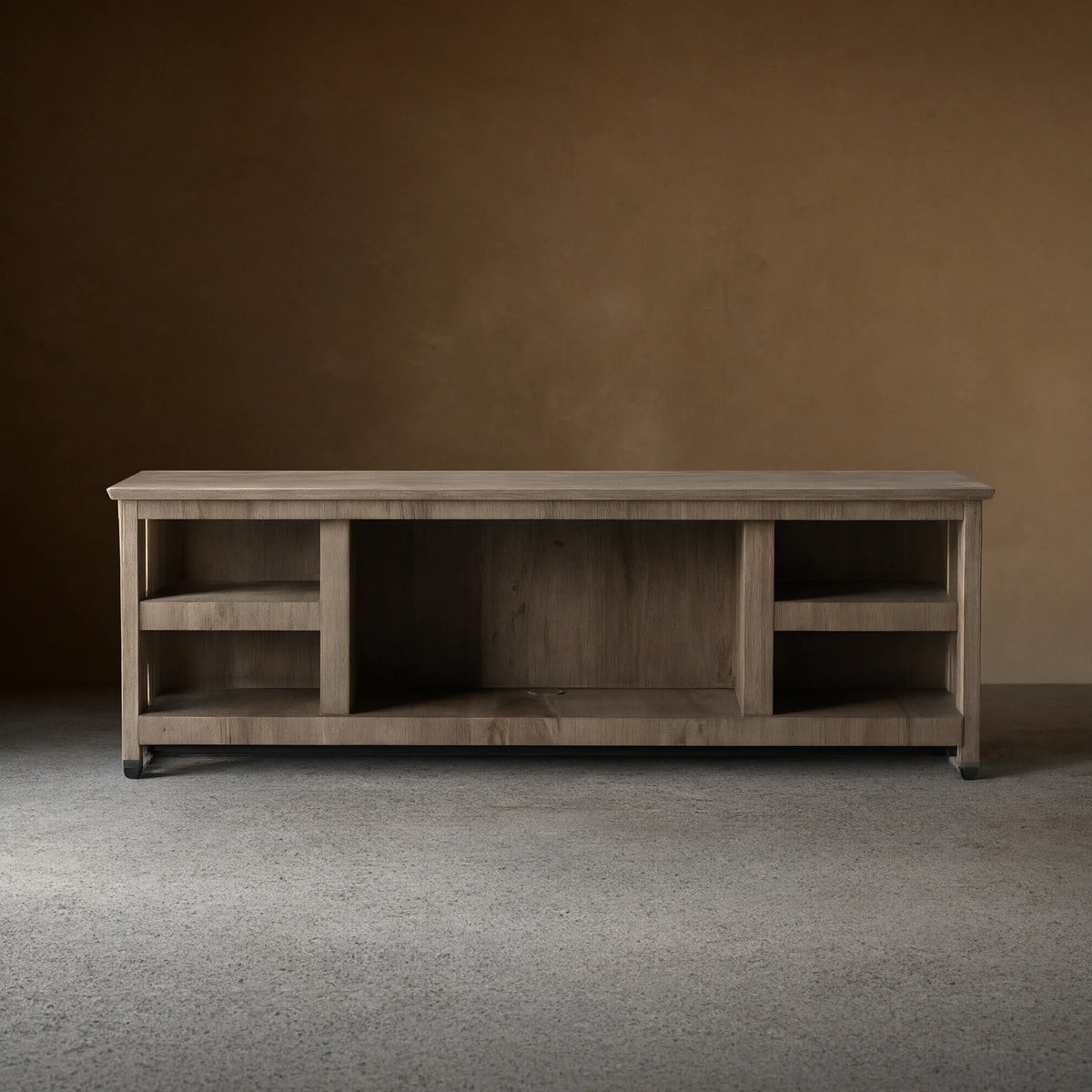 Leandro Wood Entryways Table Media Console Oak Entrance Table