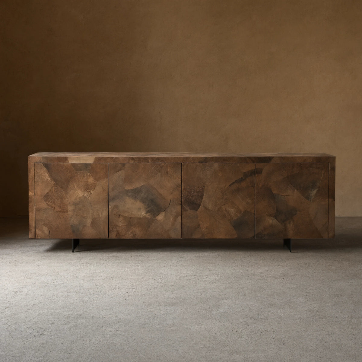 Polanco Salvaged Ash Sideboard Wood Buffet Cabinet Table Living Room Entryways TV Cabinet