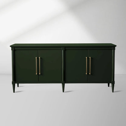 Oakleigh High-Gloss Lacquer Sideboard Wood Buffet Tables Living Room Entryways Storage Cabinet