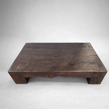 Ubud Square Reclaimed Teak Coffee Table Wood Living Room Center Tea Table Vintage Cocktail Table