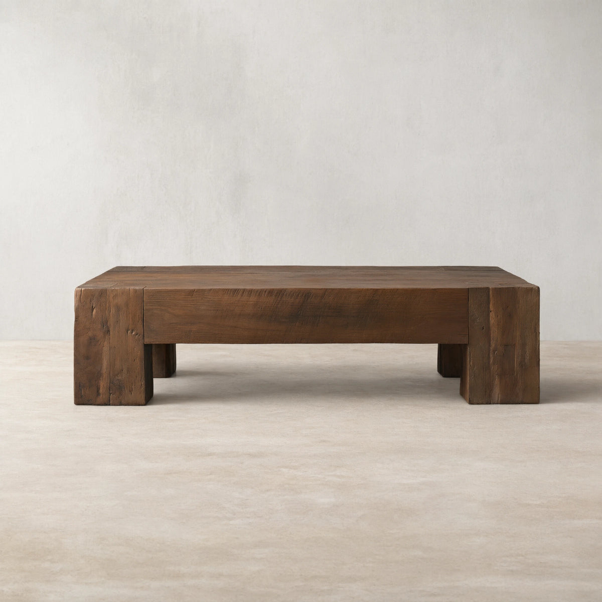 Ubud Reclaimed Teak Coffee Table Wood Living Room Center Tea Table Vintage Cocktail Table