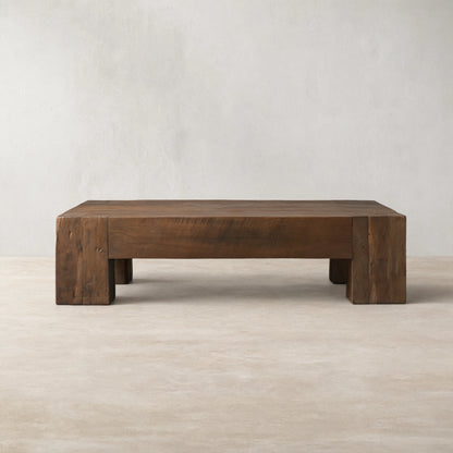 Ubud Reclaimed Teak Coffee Table Wood Living Room Center Tea Table Vintage Cocktail Table