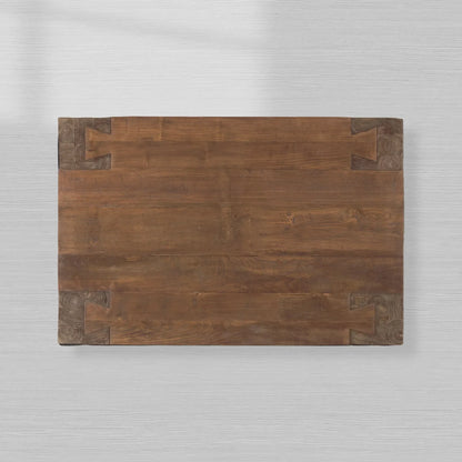 Ubud Reclaimed Teak Coffee Table Wood Living Room Center Tea Table Vintage Cocktail Table