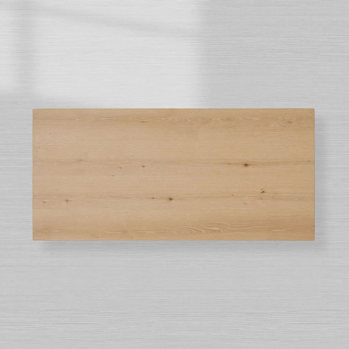 Sullivan Wood Waterfall Coffee Table Rectangle Rural Cocktail Table Oak Wood Center Tea Table
