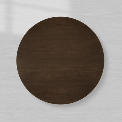 Sullivan Wood Round Coffee Table Oak Cocktail Table Simplicity Living Room Center Tea Table