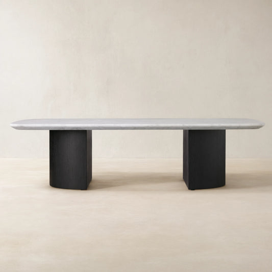Saint Germain Marble Top Coffee Table Oak Wood Dauphine Base Cocktail Table Living Room Ston Top Center Tea Table