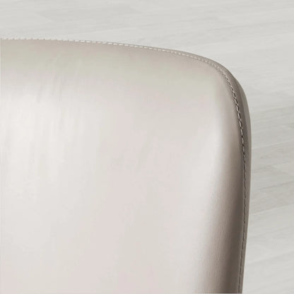 Bradley Curved Back Dining Chair with Upholstered Modern Steel Frame Living Room Chairs
