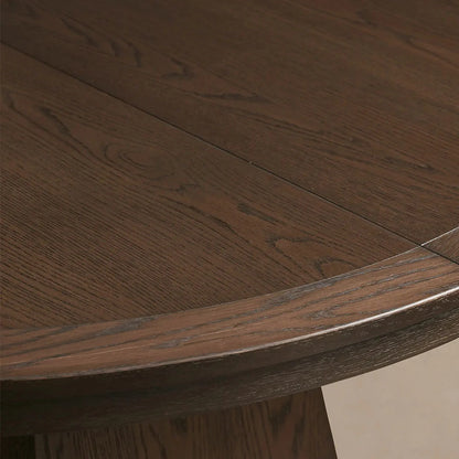 Leighton Round Extension Dining Table with Leaves