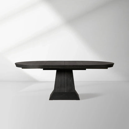 Leighton Round Extension Dining Table with Leaves