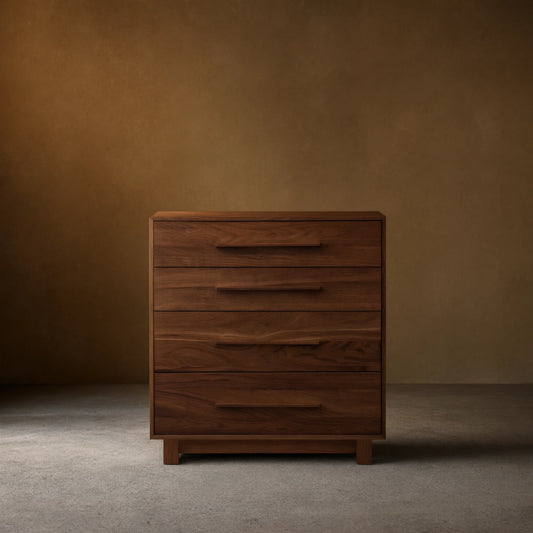 Sloane 4 Four Drawer Nightstands Wood Bedroom Cabinet