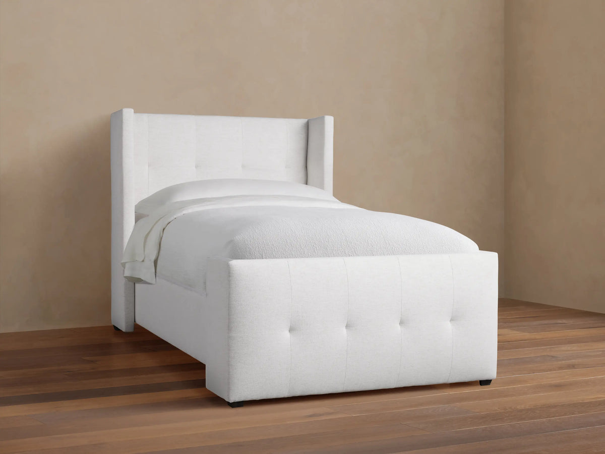 Wyller Box-Tufted Twin Bed