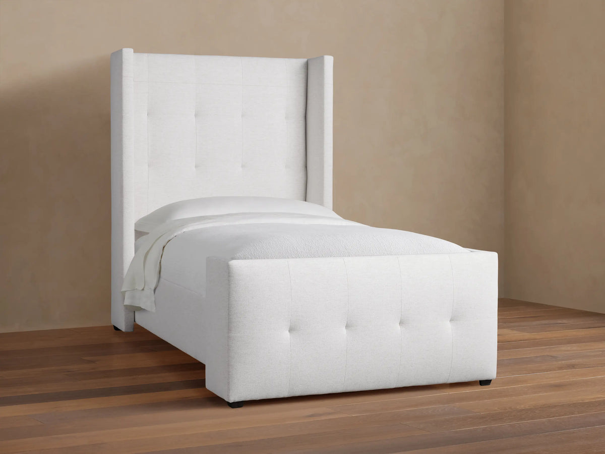 Wyller Box-Tufted Twin Bed