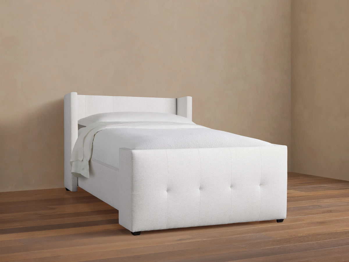 Wyller Box-Tufted Twin Bed