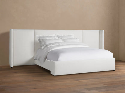 Wyller Extended Headboard Bed with Low Footboard