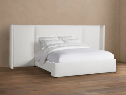 Wyller Extended Headboard Bed with Low Footboard