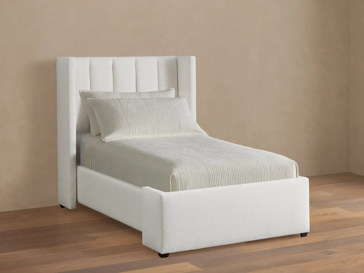 Wyller Channel-Stitched Twin Bed