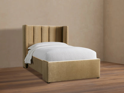 Wyller Channel-Stitched Twin Bed