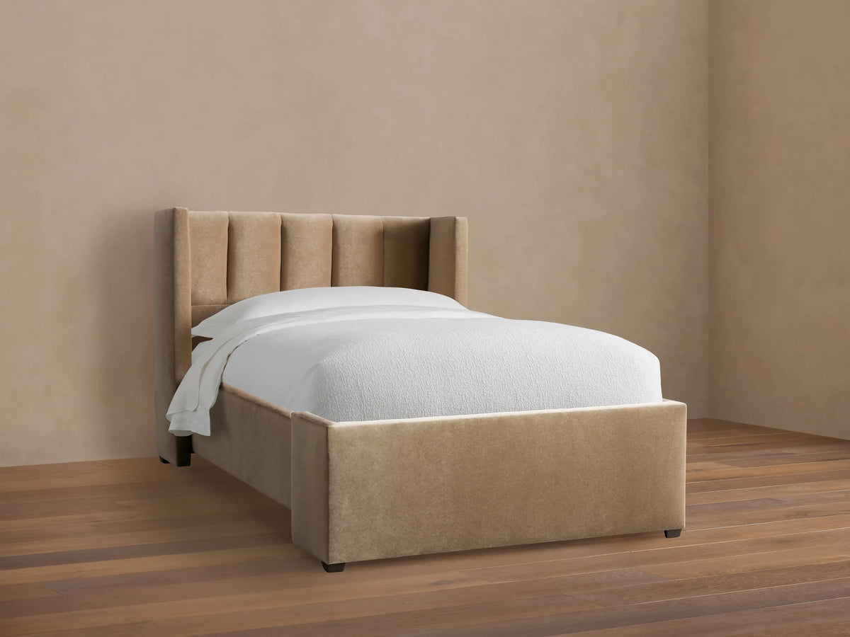 Wyller Channel-Stitched Twin Bed