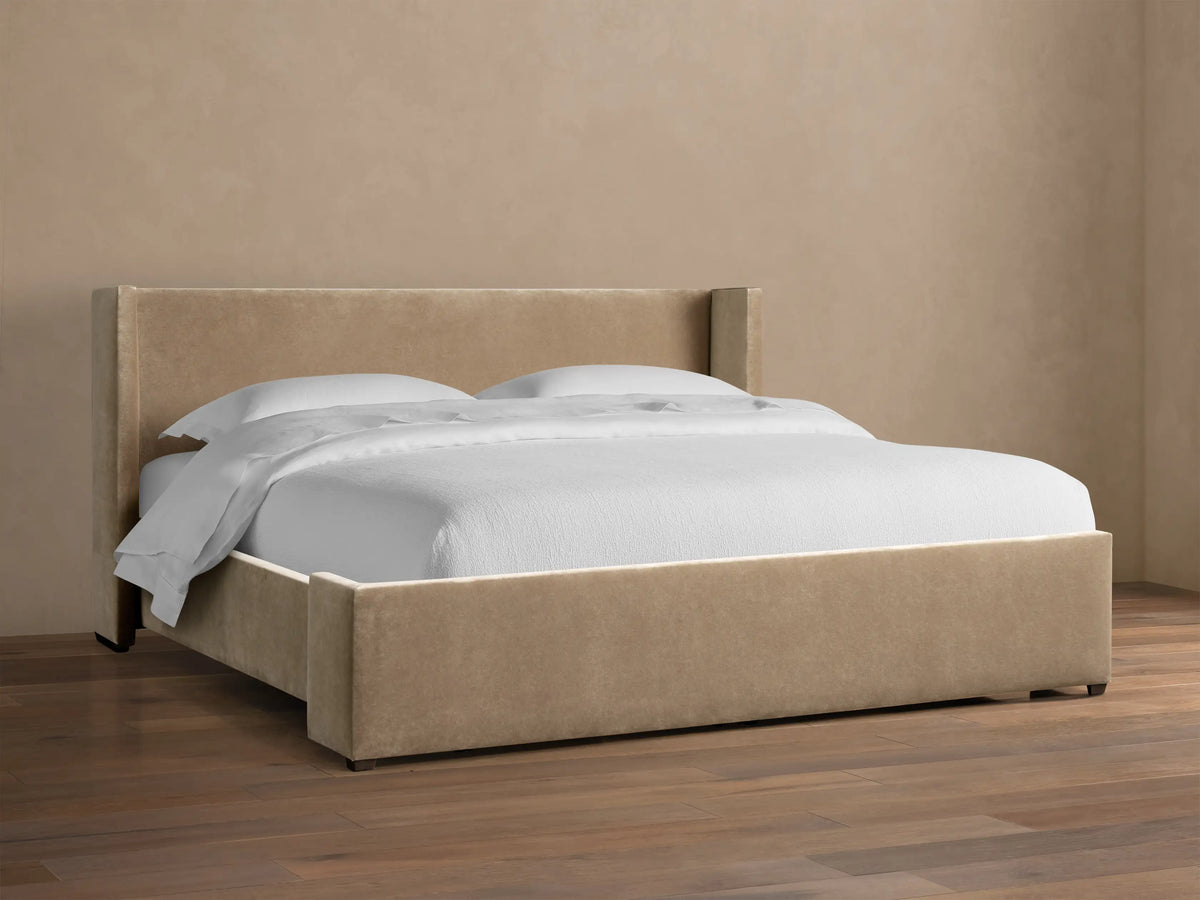 Wyller Bed with Low Headboard