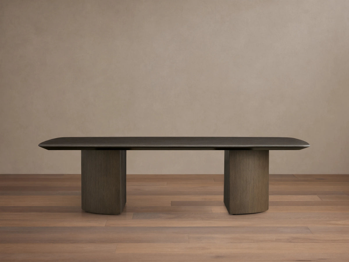 Saint Germain Stone Coffee Table with Dauphine Base