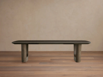 Saint Germain Stone Coffee Table with Rennes Base
