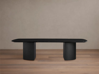 Saint Germain Stone Coffee Table with Dauphine Base